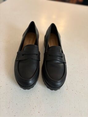 Classic Black Penny Loafers